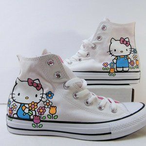 Converse - Hello Kitty High Top (white) - size 9